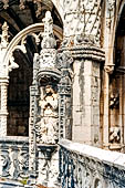 Lisbona - Monasteiro dos Jeronimos. Chiostro della Chiesa di Santa Maria.